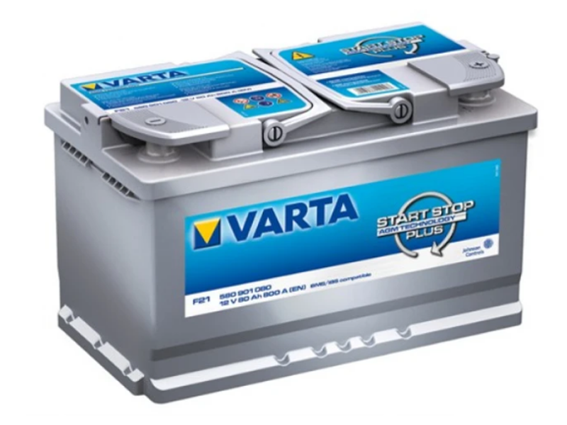 Varta Akü A6 Start-Stop Plus AGM 12V 80 AH - BİRCAN OTO / CAN TEKNE